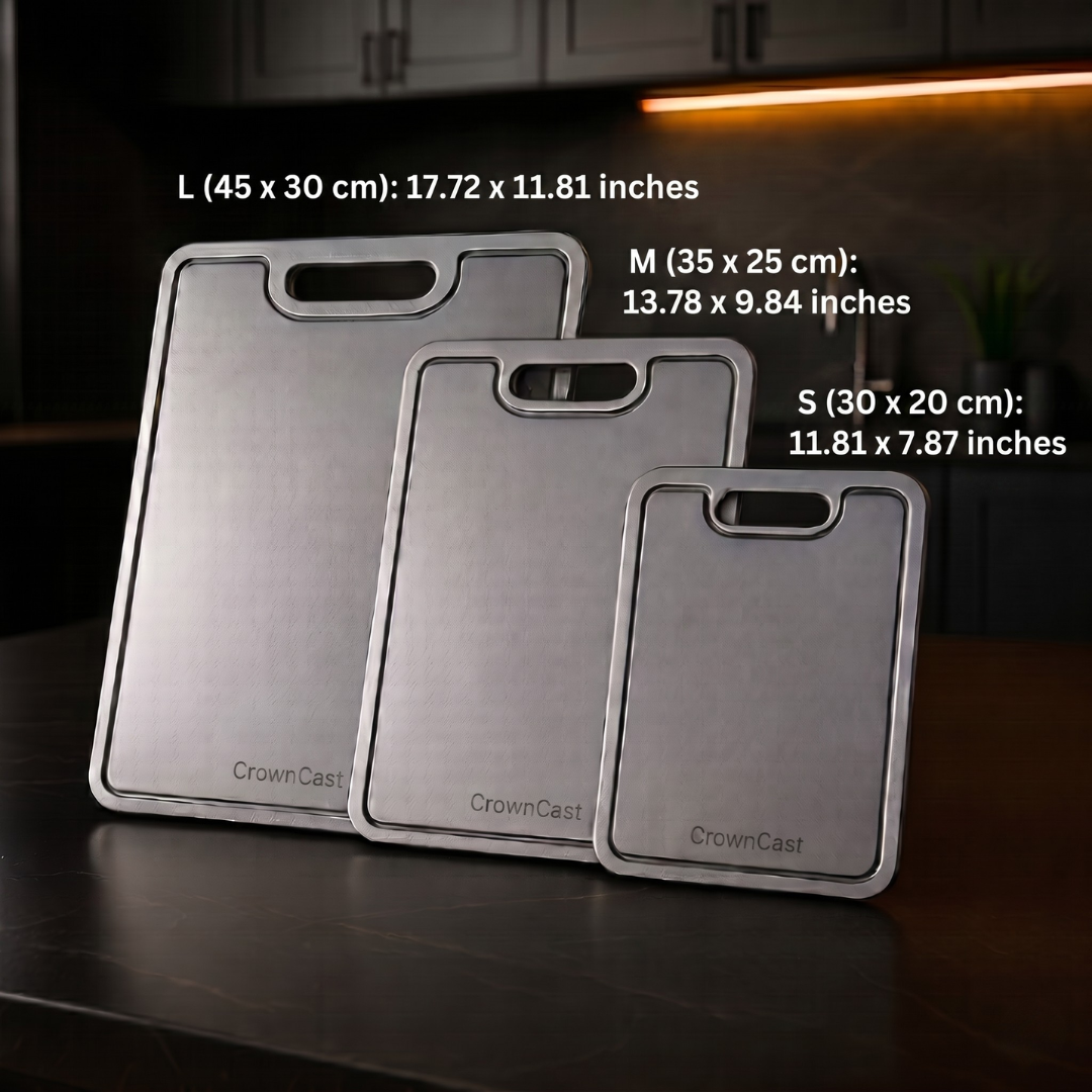 CrownCast - Titanium Cutting Board V2