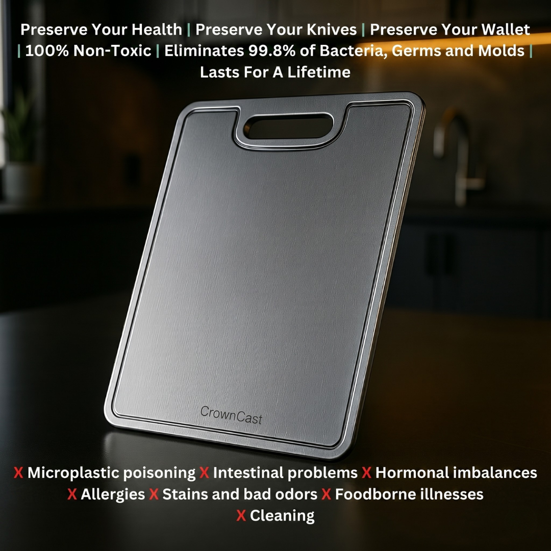 CrownCast - Titanium Cutting Board V2